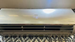 Haier dc inverter 1.5 ton silver colour