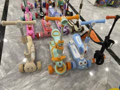 Kids scooter, foldable scooter, LED wheels scooter,three-wheel scootes