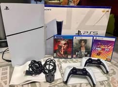 PS5 slim 1tb  Disk edition   0329-9677904 whatsap