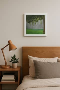 Handmade Oil Painting | 8x8 inches | Nature Wall Art