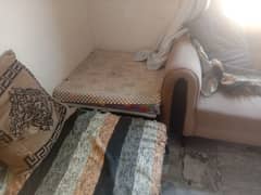 7Seater,L Shaped sofa along with two big tables for Sale