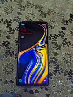 Samsung note 9 6 128gb urgent sale duel sim
