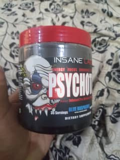 psychotic pre workout supplement 20 scop available