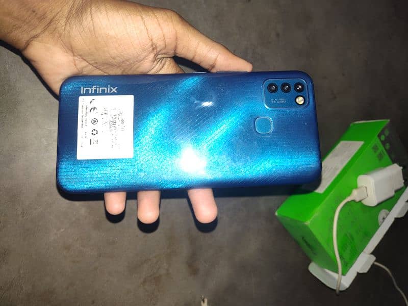 Infinix smart 6 box available with all accessories in good condition 6