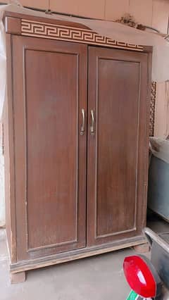 Solid / Heavy Pure Wooden Almari