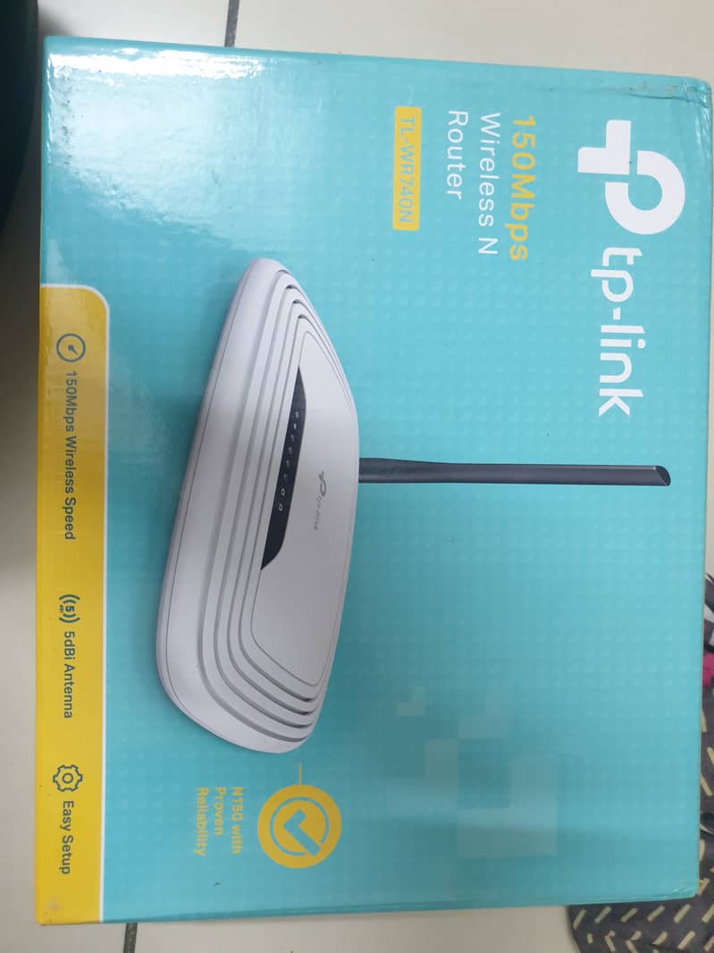 Tp link router device good condition 0