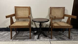 Premium Walnut Wood Chairs