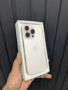 iphone 16 pro desret 128 gb non PTA jv with complete box.  12 13 14 15