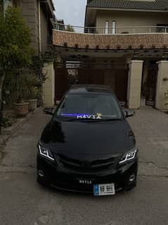 Toyota corolla gli 1.3 2013 modified