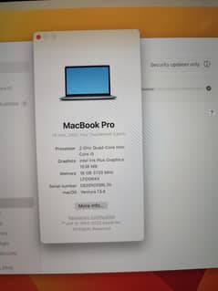 MacBook Pro 2020 Intel 13"