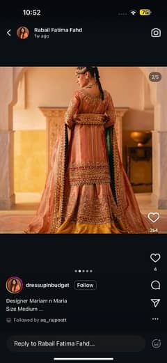 Mariam n Maria bridal dress