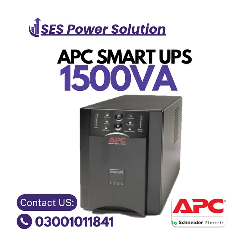 APC UPS 1500VA/APC UPS 1000WATT/APC SMART UPS in Fresh Stock Ready 3