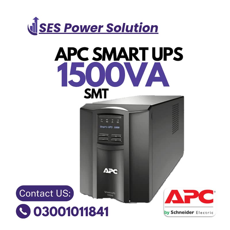 APC UPS 1500VA/APC UPS 1000WATT/APC SMART UPS in Fresh Stock Ready 4