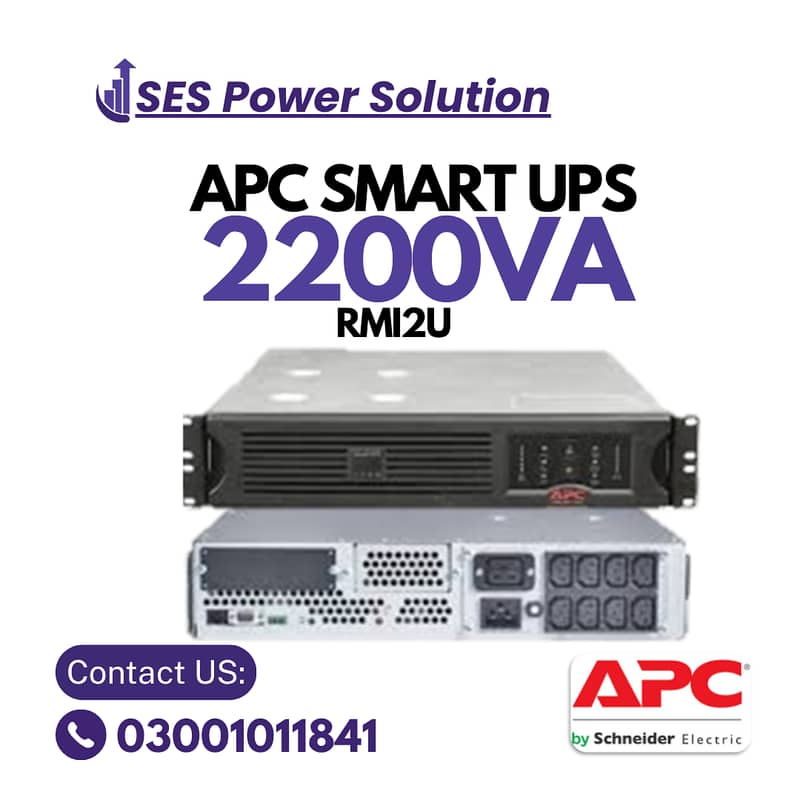 APC UPS 1500VA/APC UPS 1000WATT/APC SMART UPS in Fresh Stock Ready 5