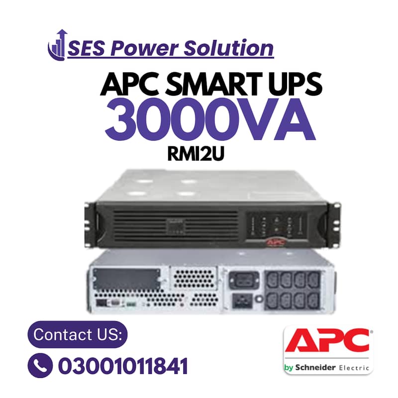 APC UPS 1500VA/APC UPS 1000WATT/APC SMART UPS in Fresh Stock Ready 7