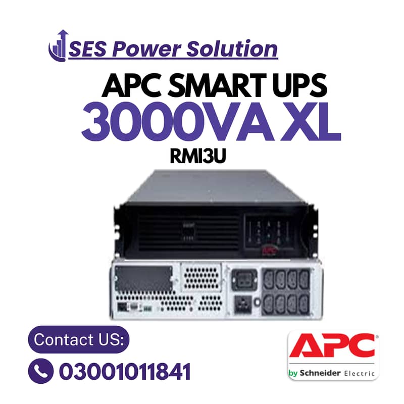 APC UPS 1500VA/APC UPS 1000WATT/APC SMART UPS in Fresh Stock Ready 8