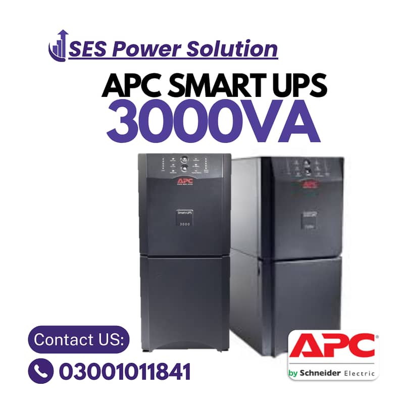 APC UPS 1500VA/APC UPS 1000WATT/APC SMART UPS in Fresh Stock Ready 9