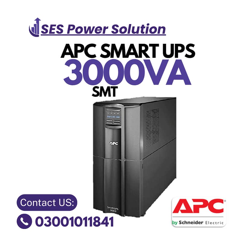 APC UPS 1500VA/APC UPS 1000WATT/APC SMART UPS in Fresh Stock Ready 10