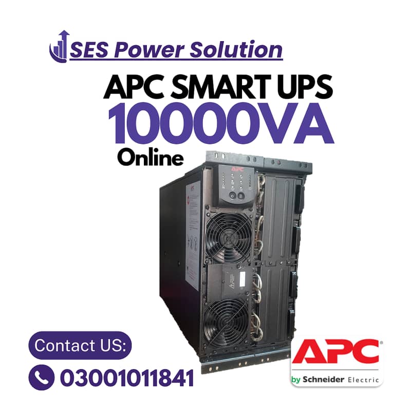 APC UPS 1500VA/APC UPS 1000WATT/APC SMART UPS in Fresh Stock Ready 12