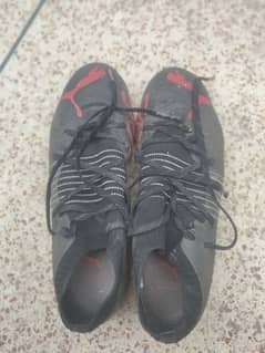 Puma future Z 1.1 black football shoes ll studs