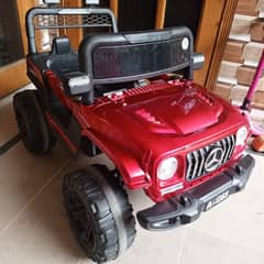 rechargable jeep for kids