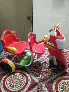 kids cycle double seat