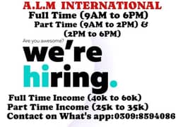 Urgently Staff Required For Office work and online marketing
