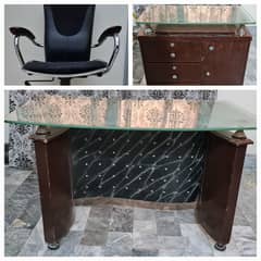 Office Table Chair And Side Table