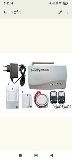 GSM Security Alarm System
