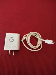 Google pixel 8 pro original charger 100% with genuine cable.