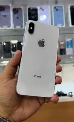 iPhone x 256 GB with box WhatsApp number 03146723435