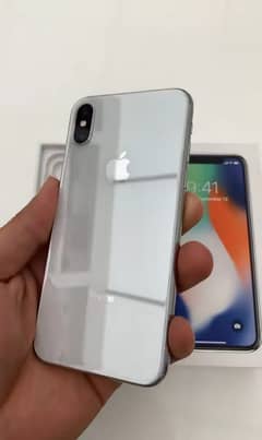 iPhone x 256 GB with box WhatsApp number 03146723435