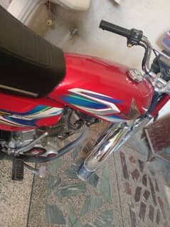 Honda CG 125 2022 model 10 by 9 condition