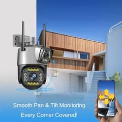 wifi cctv camera  doble lenz