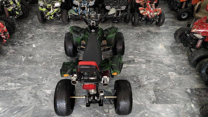 250cc Low Profile Sports Allowy Rims Atv Quad Bike Delivery In All Pak 2