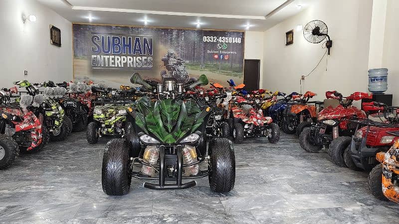 250cc Low Profile Sports Allowy Rims Atv Quad Bike Delivery In All Pak 3