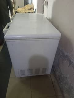 haier deep freezer double door is for sale