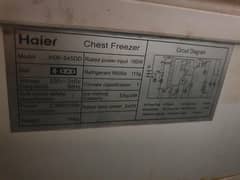 Haier Deep Freezer