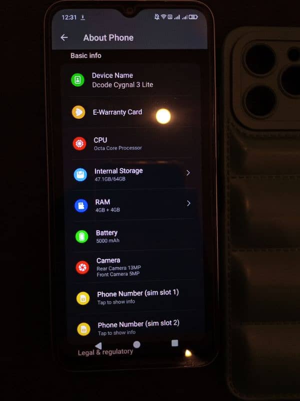 Dcode cygnal 3 lite android 5