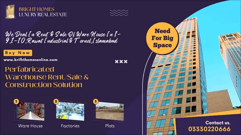 I-10 Main Road Plot with Building for Sale Best Location 7