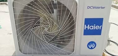 Haire AC DC inverter 1.5 ton good condition okay