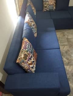 L Shaped Sofa- 6 Seater