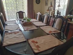 8 x Person Dinning Table (Pure Shisham Wood) for Sale