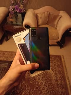 Samsung galaxy a21s 4gb 64gb with box official pta approved black