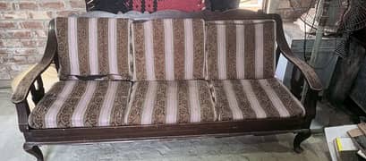 High Quality wooden sofa with seats and Table for sale