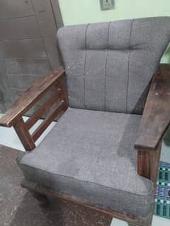5 seater sofa set Wooden