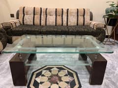 7 seater sofa set with table