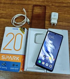 Tecno Spark 20 (8gb 256gb) Complete Box