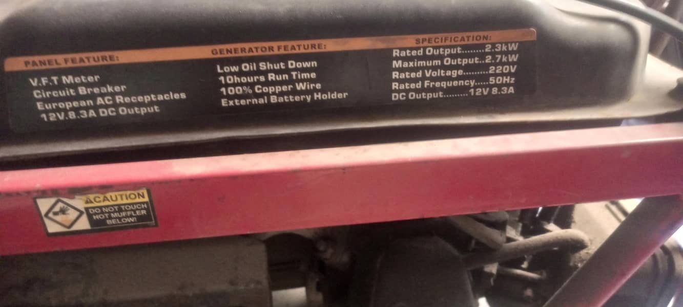 Empower 3kv generator in very good condition with automatic system 5