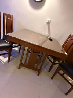 Dining table with 4 chairs
